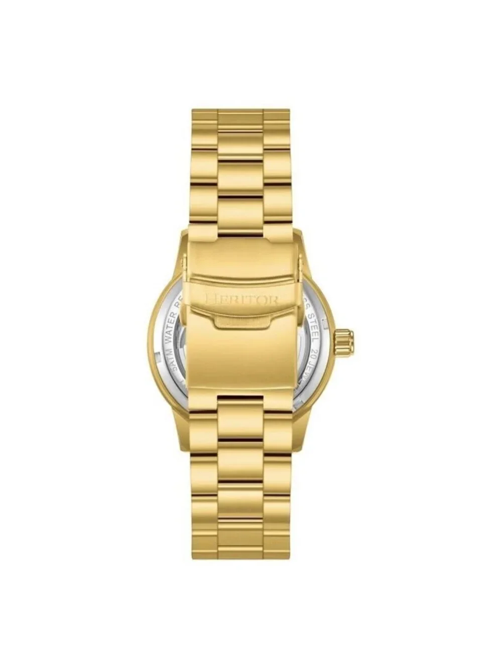 NWT Heritor August Automatic Silver Dial Men's Watch